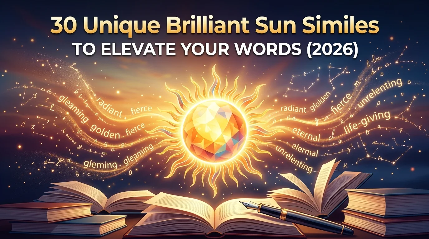 Brilliant Sun Similes