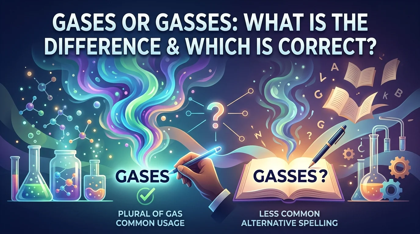 Gases Or Gasses