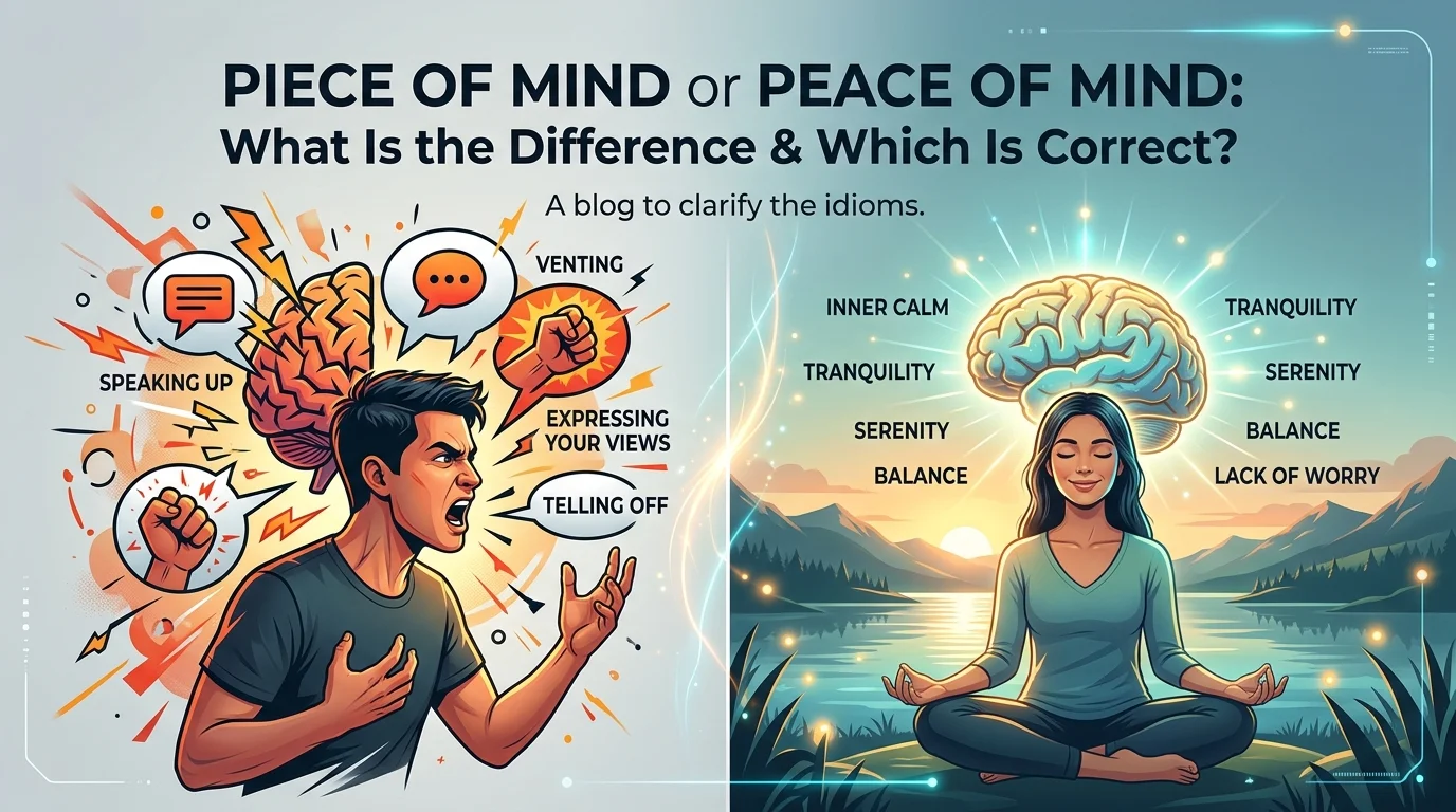 Piece Of Mind or Peace of Mind