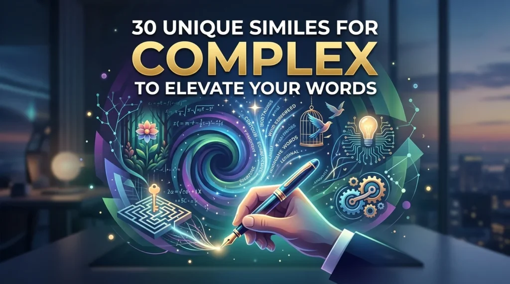 Similes For Complex