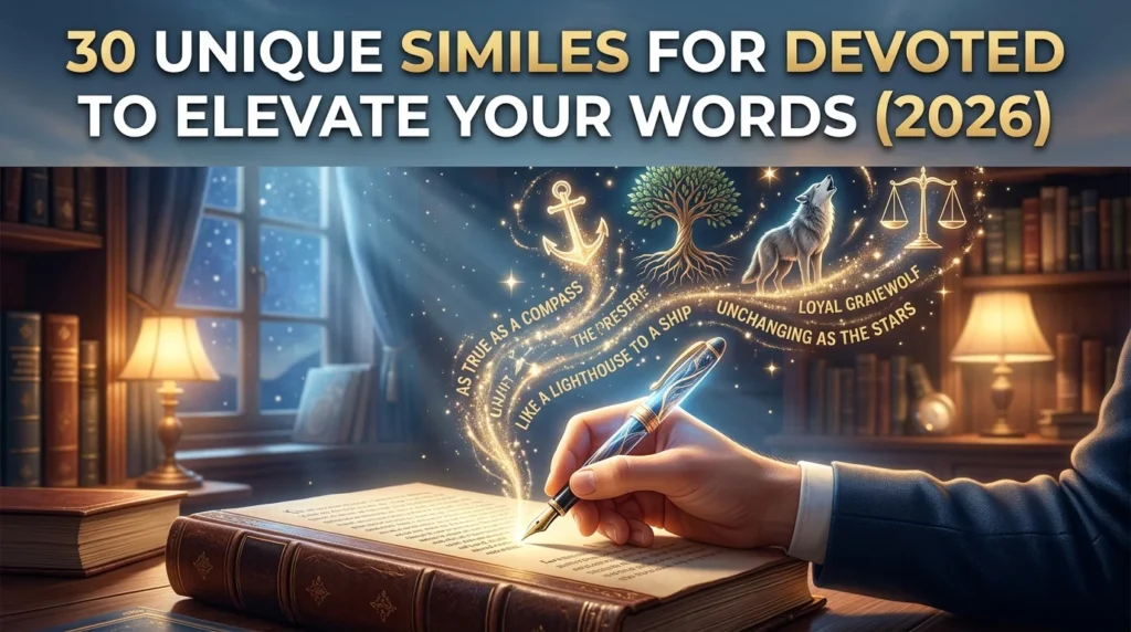 Similes For Devoted