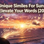 Similes For Sunsets