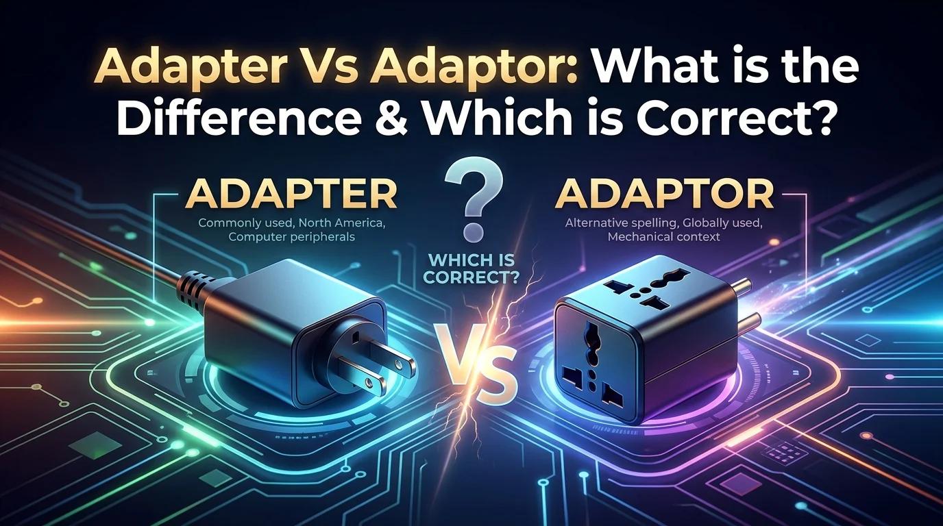 Adapter Vs Adaptor