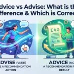 Advice vs Advise