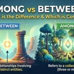 Among vs Between