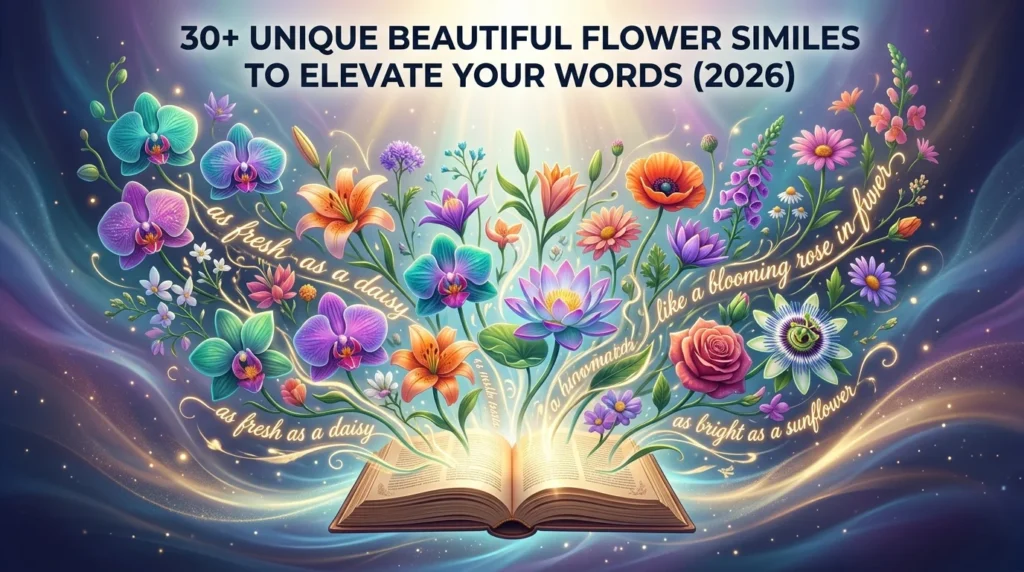 Beautiful Flower Similes