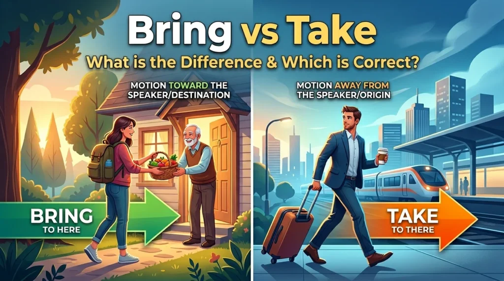 Bring vs Take