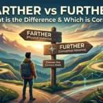 Farther vs Further