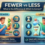 Fewer vs Less