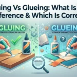 Gluing Vs Glueing