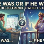 If He Was Or If He Were