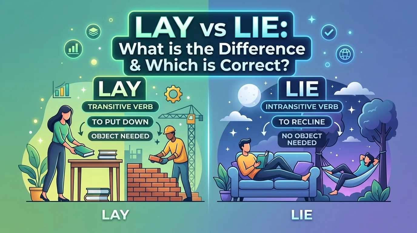 Lay vs Lie