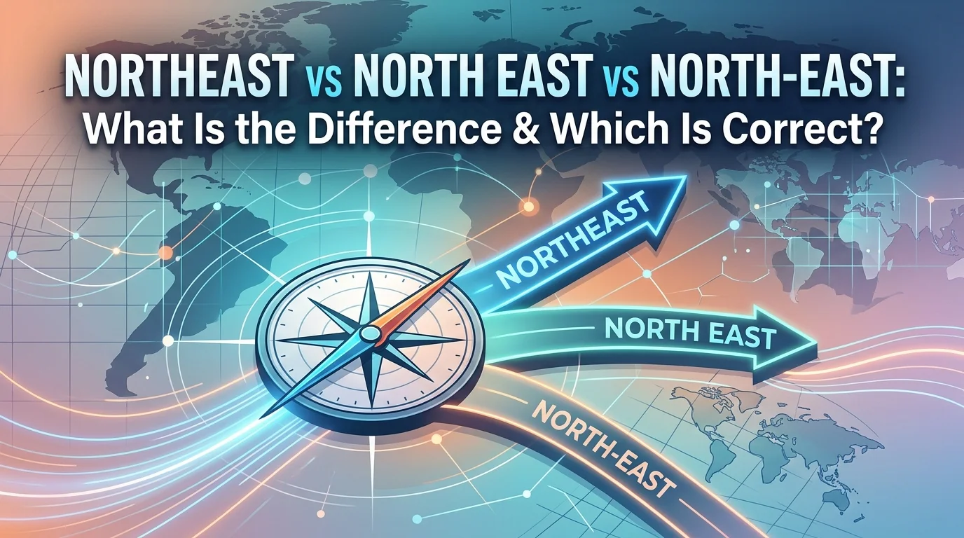 Northeast vs North East vs North-East
