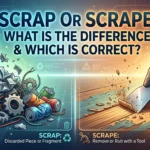 Scrap Or Scrape