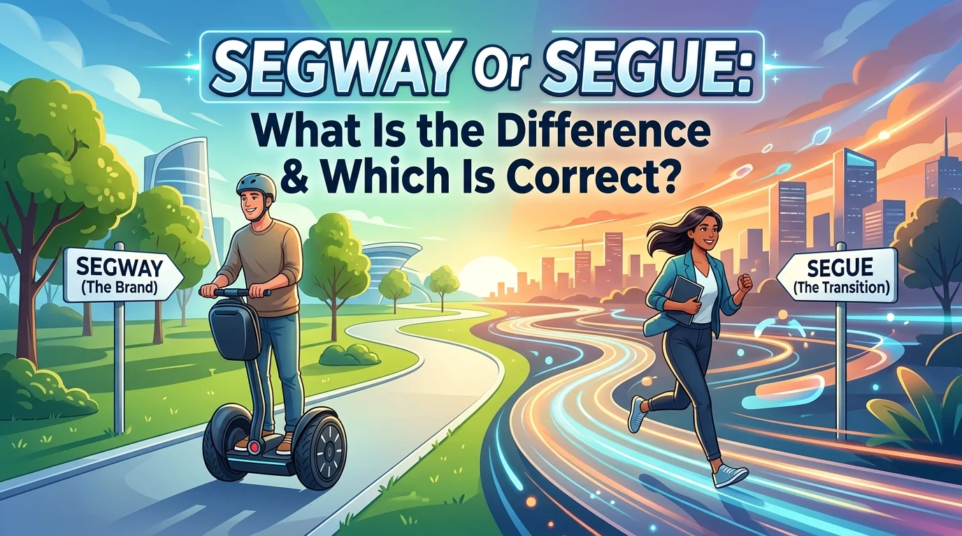 Segway Or Segue