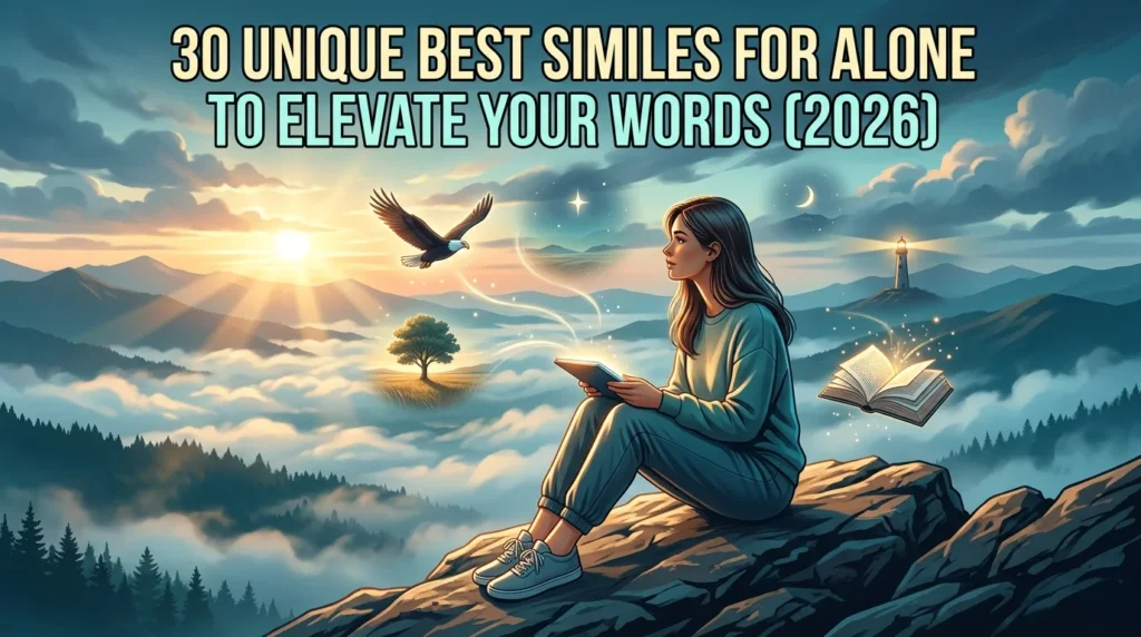 Similes For Alone