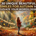 Similes For Autumn