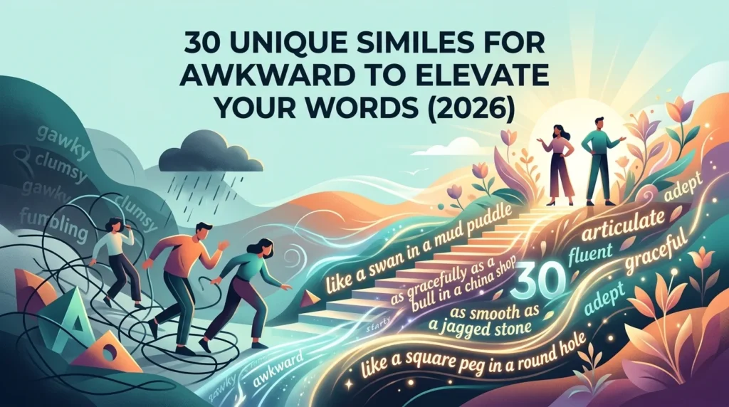 Similes For Awkward