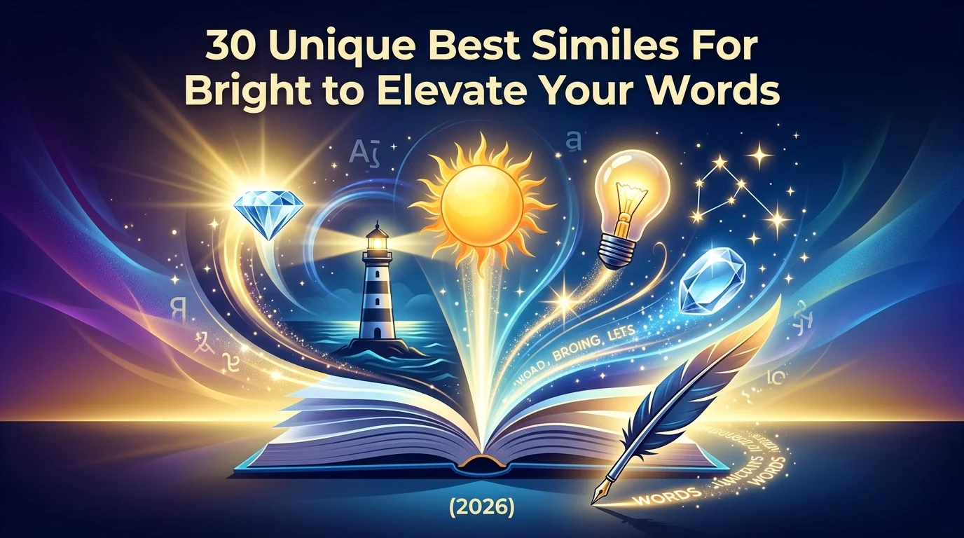 Similes For Bright