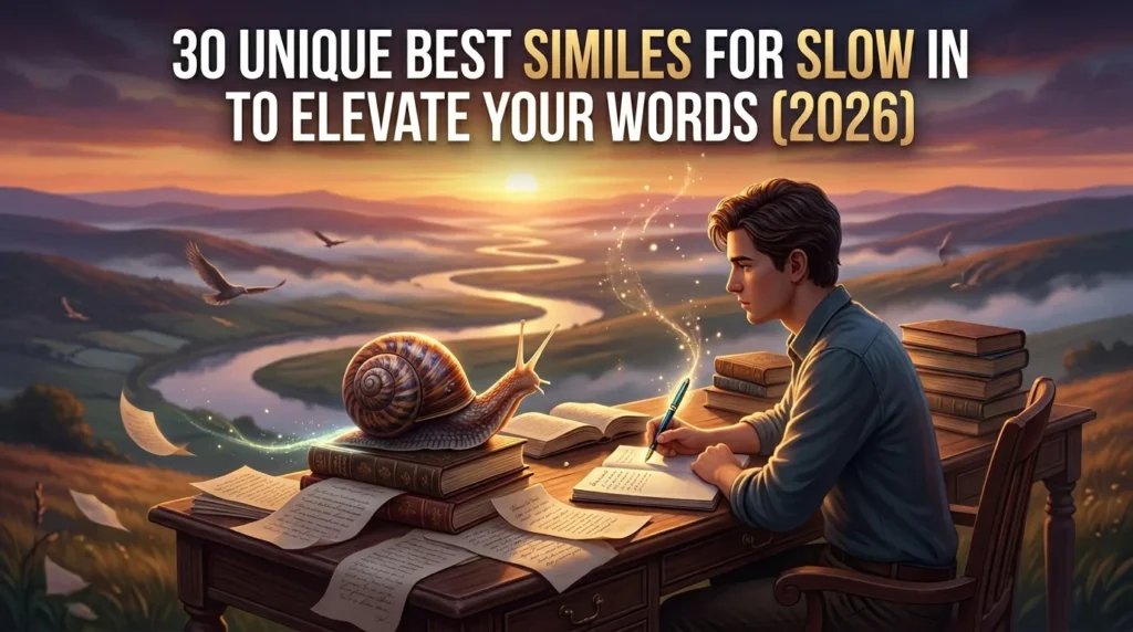 Similes For Slow