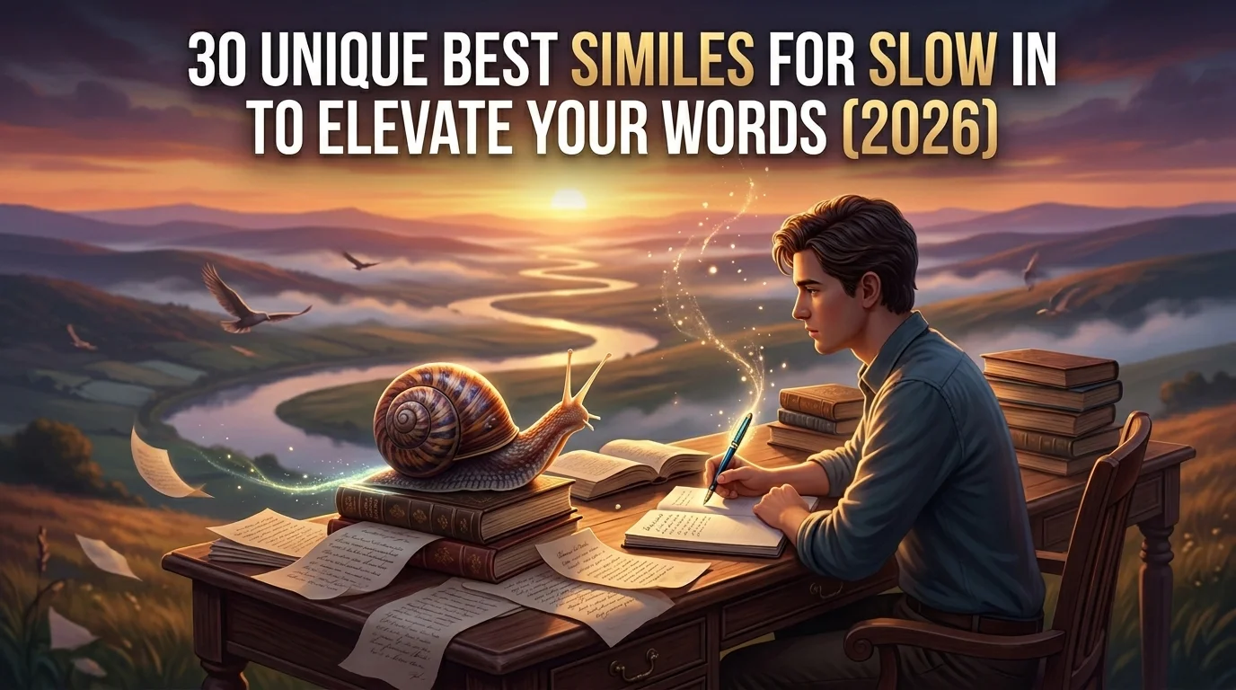 Similes For Slow