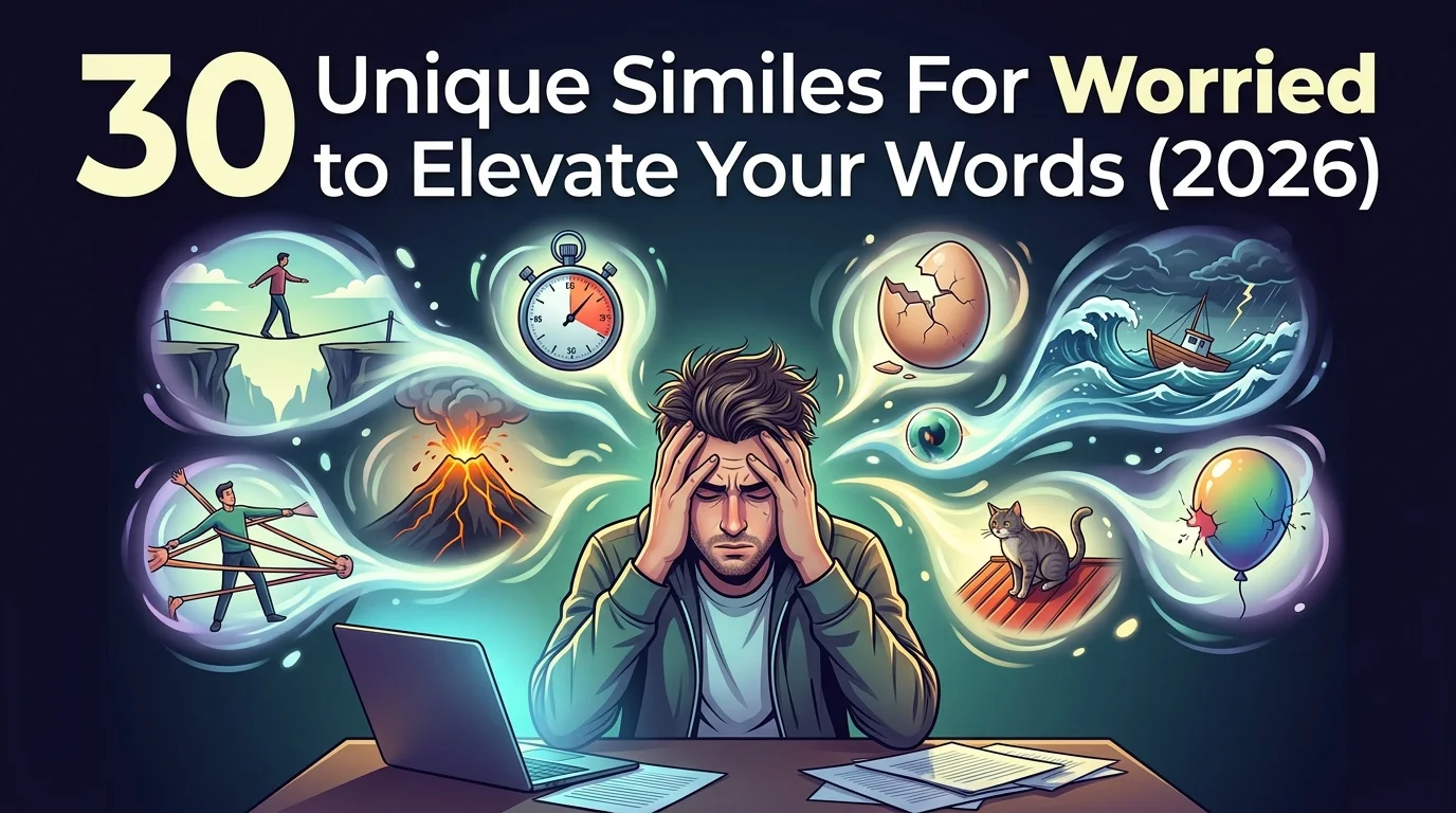 Similes For Worried