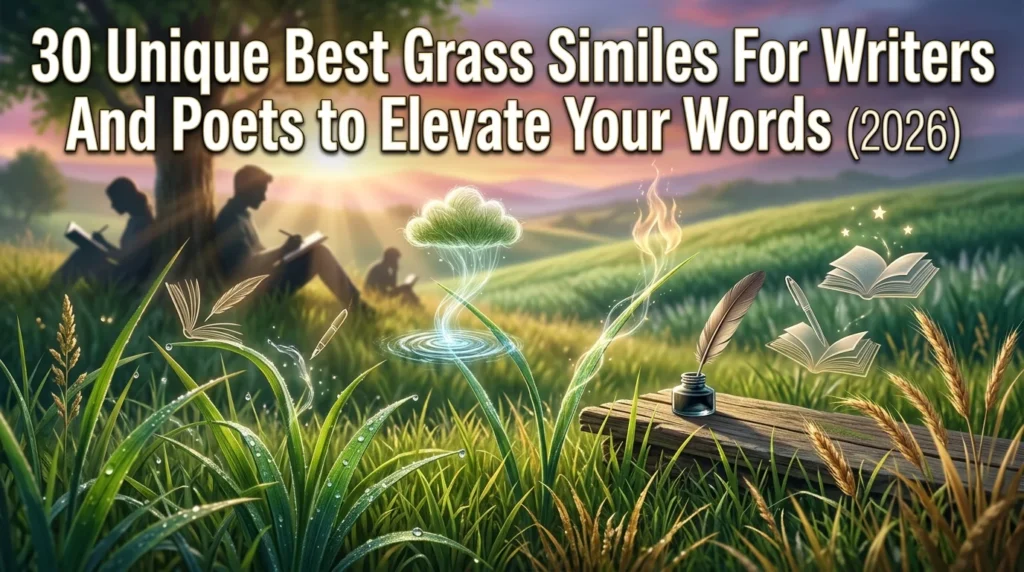 Similes For Writers And Poets