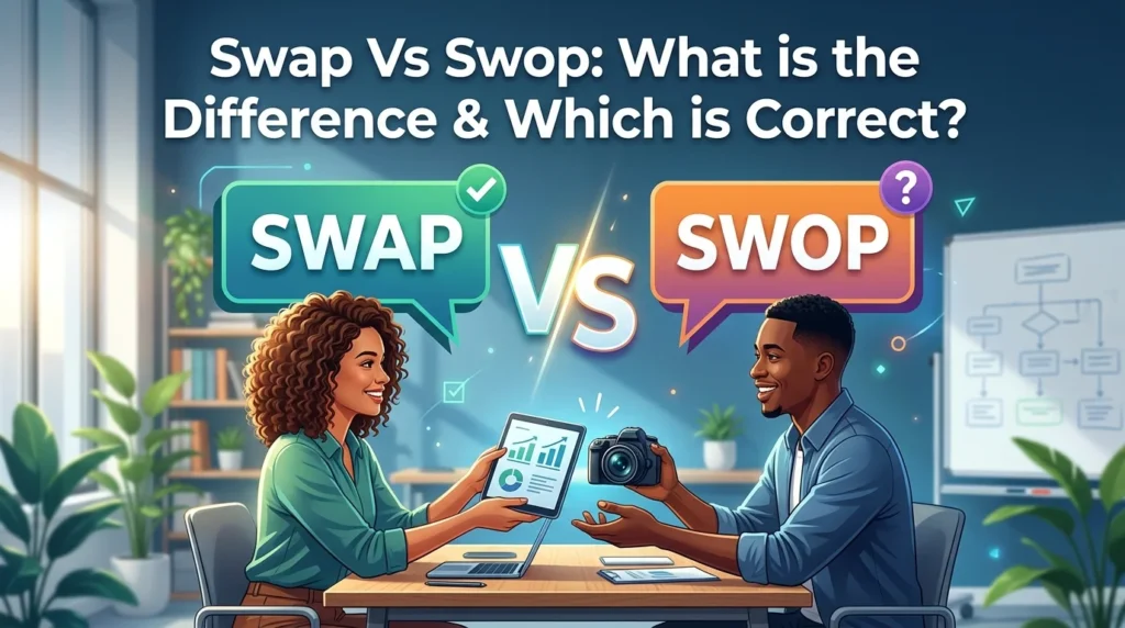 Swap Vs Swop