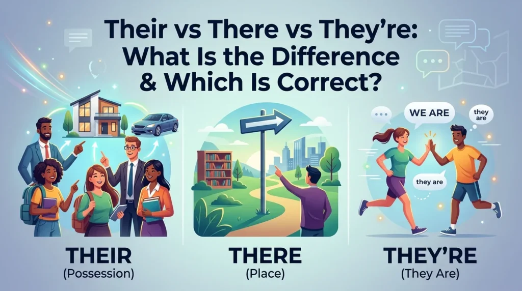 Their vs There vs They’re